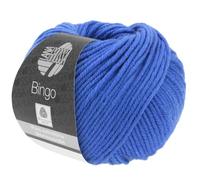 LANA GROSSA Bingo | Extrafeine Merinowolle waschmaschinenfest und filzfrei | Handstrickgarn aus 100% Schurwolle (Merino extrafein) | 50g Wolle zum Stricken & Häkeln | 80m Garn FB 90