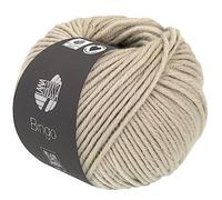 LANA GROSSA Bingo | Extrafeine Merinowolle waschmaschinenfest und filzfrei | Handstrickgarn aus 100% Schurwolle (Merino extrafein) | 50g Wolle zum Stricken & Häkeln | 80m Garn FB 763