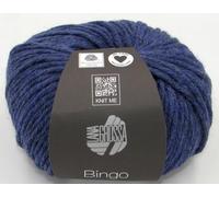 LANA GROSSA Bingo Melange | Extrafeine Merinowolle waschmaschinenfest und filzfrei | Handstrickgarn aus 100% Schurwolle (Merino extrafein) | 50g Wolle zum Stricken & Häkeln | 80m Garn FB 1044