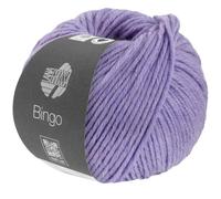 LANA GROSSA Bingo Melange | Extrafeine Merinowolle waschmaschinenfest und filzfrei | Handstrickgarn aus 100% Schurwolle (Merino extrafein) | 50g Wolle zum Stricken & Häkeln | 80m Garn