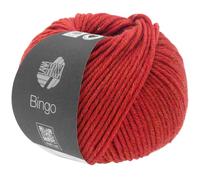 LANA GROSSA Bingo Melange | Extrafeine Merinowolle waschmaschinenfest und filzfrei | Handstrickgarn aus 100% Schurwolle (Merino extrafein) | 50g Wolle zum Stricken & Häkeln | 80m Garn FB 1031