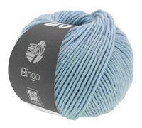 LANA GROSSA Bingo Melange | Extrafeine Merinowolle waschmaschinenfest und filzfrei | Handstrickgarn aus 100% Schurwolle (Merino extrafein) | 50g Wolle zum Stricken & Häkeln | 80m Garn