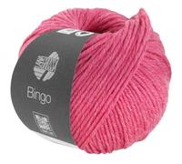 LANA GROSSA Bingo Melange | Extrafeine Merinowolle waschmaschinenfest und filzfrei | Handstrickgarn aus 100% Schurwolle (Merino extrafein) | 50g Wolle zum Stricken & Häkeln | 80m Garn