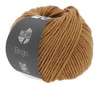 LANA GROSSA Bingo Melange | Extrafeine Merinowolle waschmaschinenfest und filzfrei | Handstrickgarn aus 100% Schurwolle (Merino extrafein) | 50g Wolle zum Stricken & Häkeln | 80m Garn