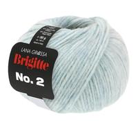 LANA GROSSA Brigitte Nr.2 | Edle Netzgarnstruktur aus Alpaka und Baumwolle | Handstrickgarn aus 47% Alpaka, 45% Baumwolle & 8% Schurwolle | 50g Wolle zum Stricken & Häkeln | 140m Garn FB 65