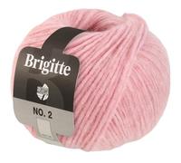 LANA GROSSA Brigitte Nr.2 | Edle Netzgarnstruktur aus Alpaka und Baumwolle | Handstrickgarn aus 47% Alpaka, 45% Baumwolle & 8% Schurwolle | 50g Wolle zum Stricken & Häkeln | 140m Garn FB 54