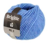 LANA GROSSA Brigitte Nr.2 | Edle Netzgarnstruktur aus Alpaka und Baumwolle | Handstrickgarn aus 47% Alpaka, 45% Baumwolle & 8% Schurwolle | 50g Wolle zum Stricken & Häkeln | 140m Garn FB 61