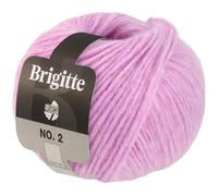LANA GROSSA Brigitte Nr.2 | Edle Netzgarnstruktur aus Alpaka und Baumwolle | Handstrickgarn aus 47% Alpaka, 45% Baumwolle & 8% Schurwolle | 50g Wolle zum Stricken & Häkeln | 140m Garn FB 63