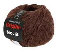 LANA GROSSA Brigitte Nr.2 | Edle Netzgarnstruktur aus Alpaka und Baumwolle | Handstrickgarn aus 47% Alpaka, 45% Baumwolle & 8% Schurwolle | 50g Wolle zum Stricken & Häkeln | 140m Garn FB 68