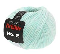 LANA GROSSA Brigitte Nr.2 | Edle Netzgarnstruktur aus Alpaka und Baumwolle | Handstrickgarn aus 47% Alpaka, 45% Baumwolle & 8% Schurwolle | 50g Wolle zum Stricken & Häkeln | 140m Garn FB 51