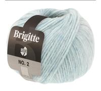 LANA GROSSA Brigitte Nr.2 | Edle Netzgarnstruktur aus Alpaka und Baumwolle | Handstrickgarn aus 47% Alpaka, 45% Baumwolle & 8% Schurwolle | 50g Wolle zum Stricken & Häkeln | 140m Garn FB 65