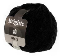 LANA GROSSA Brigitte Nr.2 | Edle Netzgarnstruktur aus Alpaka und Baumwolle | Handstrickgarn aus 47% Alpaka, 45% Baumwolle & 8% Schurwolle | 50g Wolle zum Stricken & Häkeln | 140m Garn FB 36