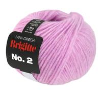 LANA GROSSA Brigitte Nr.2 | Edle Netzgarnstruktur aus Alpaka und Baumwolle | Handstrickgarn aus 47% Alpaka, 45% Baumwolle & 8% Schurwolle | 50g Wolle zum Stricken & Häkeln | 140m Garn FB 63