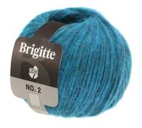 LANA GROSSA Brigitte Nr.2 | Edle Netzgarnstruktur aus Alpaka und Baumwolle | Handstrickgarn aus 47% Alpaka, 45% Baumwolle & 8% Schurwolle | 50g Wolle zum Stricken & Häkeln | 140m Garn FB 22