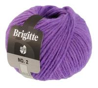 LANA GROSSA Brigitte Nr.2 | Edle Netzgarnstruktur aus Alpaka und Baumwolle | Handstrickgarn aus 47% Alpaka, 45% Baumwolle & 8% Schurwolle | 50g Wolle zum Stricken & Häkeln | 140m Garn FB 62