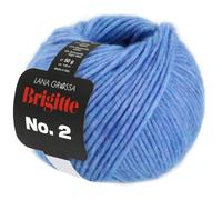 LANA GROSSA Brigitte Nr.2 | Edle Netzgarnstruktur aus Alpaka und Baumwolle | Handstrickgarn aus 47% Alpaka, 45% Baumwolle & 8% Schurwolle | 50g Wolle zum Stricken & Häkeln | 140m Garn FB 61