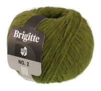 LANA GROSSA Brigitte Nr.2 | Edle Netzgarnstruktur aus Alpaka und Baumwolle | Handstrickgarn aus 47% Alpaka, 45% Baumwolle & 8% Schurwolle | 50g Wolle zum Stricken & Häkeln | 140m Garn FB 72