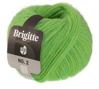 LANA GROSSA Brigitte Nr.2 | Edle Netzgarnstruktur aus Alpaka und Baumwolle | Handstrickgarn aus 47% Alpaka, 45% Baumwolle & 8% Schurwolle | 50g Wolle zum Stricken & Häkeln | 140m Garn FB 75