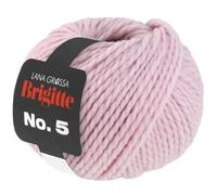 LANA GROSSA Brigitte Nr.5 | 2-fach verzwirntes Merino-Dochtgarn | Handstrickgarn aus 100% Schurwolle (Merino extrafein) | 50g Wolle zum Stricken & Häkeln | 75m Garn FB 11