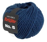 LANA GROSSA Brigitte Nr.5 | 2-fach verzwirntes Merino-Dochtgarn | Handstrickgarn aus 100% Schurwolle (Merino extrafein) | 50g Wolle zum Stricken & Häkeln | 75m Garn FB 4