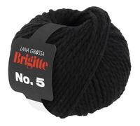 LANA GROSSA Brigitte Nr.5 | 2-fach verzwirntes Merino-Dochtgarn | Handstrickgarn aus 100% Schurwolle (Merino extrafein) | 50g Wolle zum Stricken & Häkeln | 75m Garn FB 3