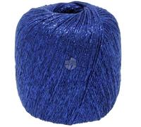 LANA GROSSA Brillino | Beilaufgarn mit farbigem Lurexfaden | Handstrickgarn aus 83% Viskose & 17% metallische Faser | 25g Wolle zum Stricken & Häkeln | 200m Garn FB 34