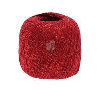 LANA GROSSA Brillino | Beilaufgarn mit farbigem Lurexfaden | Handstrickgarn aus 83% Viskose & 17% metallische Faser | 25g Wolle zum Stricken & Häkeln | 200m Garn FB 17