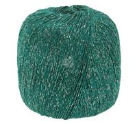 LANA GROSSA Brillino | Beilaufgarn mit farbigem Lurexfaden | Handstrickgarn aus 83% Viskose & 17% metallische Faser | 25g Wolle zum Stricken & Häkeln | 200m Garn FB 41