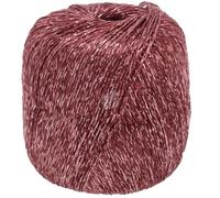 LANA GROSSA Brillino | Beilaufgarn mit farbigem Lurexfaden | Handstrickgarn aus 83% Viskose & 17% metallische Faser | 25g Wolle zum Stricken & Häkeln | 200m Garn FB 31