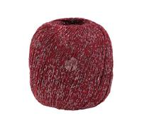 LANA GROSSA Brillino | Beilaufgarn mit farbigem Lurexfaden | Handstrickgarn aus 83% Viskose & 17% metallische Faser | 25g Wolle zum Stricken & Häkeln | 200m Garn FB 23