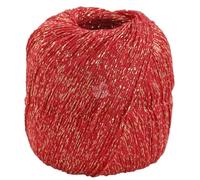 LANA GROSSA Brillino | Beilaufgarn mit farbigem Lurexfaden | Handstrickgarn aus 83% Viskose & 17% metallische Faser | 25g Wolle zum Stricken & Häkeln | 200m Garn FB 40