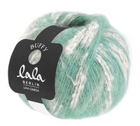 Lana Grossa Buffy (Lala Berlin) 05 - Minttürkis/Rohweiß