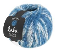 Lana Grossa Buffy (Lala Berlin) 07 - Azur/Rohweiß