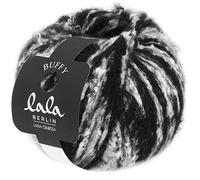 Lana Grossa Buffy (Lala Berlin) 12 - Schwarz/Rohweiß