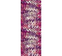 Lana Grossa Bulky Print (About Berlin) 158 - Weiß/Lachs/Pink/Violett
