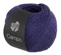 LANA GROSSA Campo | Feines, mehrfach verzwirntes Baumwoll-Mischgarn mit Struktur | Handstrickgarn aus 65% Baumwolle & 25% Viskose & 10% Leinen | 50g Wolle zum Stricken & Häkeln | 165m Garn FB 7