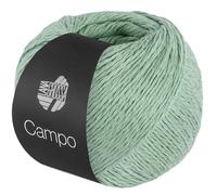 LANA GROSSA Campo | Feines, mehrfach verzwirntes Baumwoll-Mischgarn mit Struktur | Handstrickgarn aus 65% Baumwolle & 25% Viskose & 10% Leinen | 50g Wolle zum Stricken & Häkeln | 165m Garn FB 36