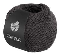 LANA GROSSA Campo | Feines, mehrfach verzwirntes Baumwoll-Mischgarn mit Struktur | Handstrickgarn aus 65% Baumwolle & 25% Viskose & 10% Leinen | 50g Wolle zum Stricken & Häkeln | 165m Garn FB 25
