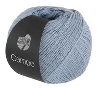 LANA GROSSA Campo | Feines, mehrfach verzwirntes Baumwoll-Mischgarn mit Struktur | Handstrickgarn aus 65% Baumwolle & 25% Viskose & 10% Leinen | 50g Wolle zum Stricken & Häkeln | 165m Garn FB 4