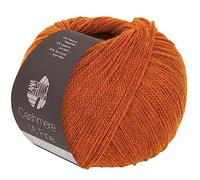 LANA GROSSA Cashmere 16 Fine | Aus Kaschmir- und Merinowolle | Handstrickgarn aus 80% Schurwolle (Merino extrafine), 10% Kaschmir & Polyamid | 50g Wolle zum Stricken & Häkeln | 320m Garn FB 56