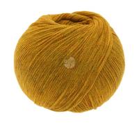 LANA GROSSA Cashmere 16 Fine | Aus Kaschmir- und Merinowolle | Handstrickgarn aus 80% Schurwolle (Merino extrafine), 10% Kaschmir & Polyamid | 50g Wolle zum Stricken & Häkeln | 320m Garn FB 38