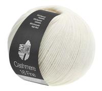 LANA GROSSA Cashmere 16 Fine | Aus Kaschmir- und Merinowolle | Handstrickgarn aus 80% Schurwolle (Merino extrafine), 10% Kaschmir & Polyamid | 50g Wolle zum Stricken & Häkeln | 320m Garn FB 9