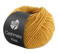 LANA GROSSA Cashmere Kiss | Edle Merino-Kaschmir-Mischung | Handstrickgarn aus 70% Schurwolle (Merino superfein) & 30% Kaschmir | 25g Wolle zum Stricken & Häkeln | 70m Garn FB 116