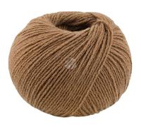 LANA GROSSA Cashmere Pure | Klassisch verzwirntes reines Kaschmirgarn | Handstrickgarn aus 100% Kaschmir | 25g Wolle zum Stricken & Häkeln | 115m Garn FB 1