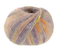 Lana Grossa Cassata 07 - Hellbeige/Gelb/Orange/Jeansblau/Rosa