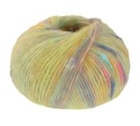 LANA GROSSA Cassata | Flauschiges Effektgarn mit bunten Farbspots| Handstrickgarn aus 54% Schurwolle (Merino extrafine), 30% Polyamid & 16% Baumwolle | 50g Wolle, Stricken & Häkeln | 175m FB 10