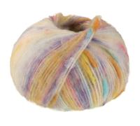 LANA GROSSA Cassata | Flauschiges Effektgarn mit bunten Farbspots| Handstrickgarn aus 54% Schurwolle (Merino extrafine), 30% Polyamid & 16% Baumwolle | 50g Wolle, Stricken & Häkeln | 175m FB 8