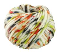 LANA GROSSA Confetti | Fingerdickes Merino-Dochtgarn mit Sprenkeldruck | Handstrickgarn aus 100% Schurwolle (Merino) | 100g Wolle zum Stricken & Häkeln | 50m Garn FB 202