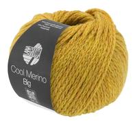 LANA GROSSA Cool Merino Big | Voluminöses Kettengarn aus klassischer Merinowolle | Handstrickgarn aus 90% Schurwolle & 10% Polyamid | 50g Wolle zum Stricken & Häkeln | 90m Garn FB 234