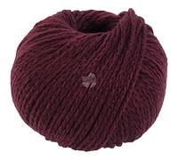 LANA GROSSA Cool Merino Big | Voluminöses Kettengarn aus klassischer Merinowolle | Handstrickgarn aus 90% Schurwolle & 10% Polyamid | 50g Wolle zum Stricken & Häkeln | 90m Garn FB 228